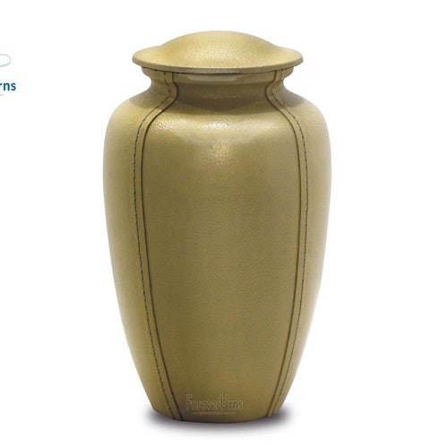 FOREVER URNS®Urns shops for ashes adult - Funeral White Red Sticker Large funeral urn for ashes of loved ones Size 10.5
