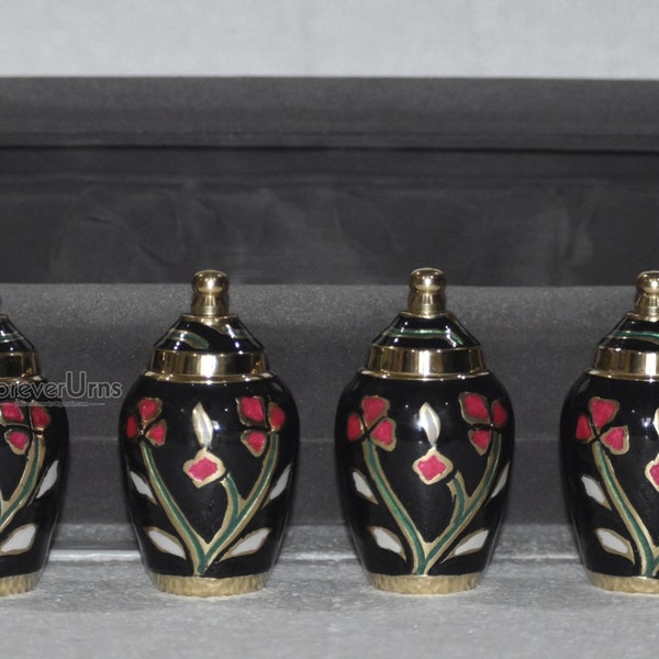 Black Metal Garden Urns Etsy