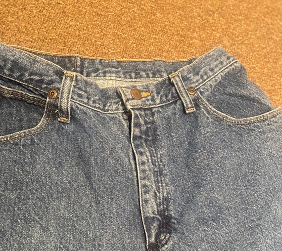 Wrangler vintage high rise denim jeans women’s 14… - image 6