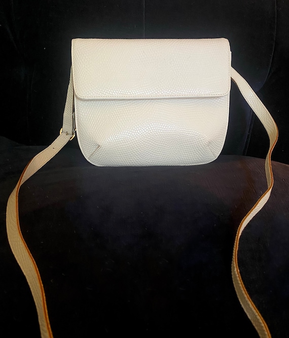 salvatore ferragamo white purse