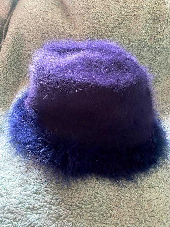 Y2k angora bucket hat - Gem display picture 2