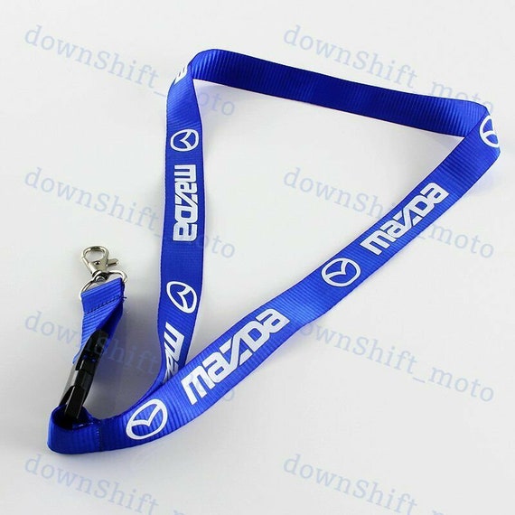 Black Lanyard Keychain Quick Release MAZDASPEED RX7 RX8 MIATA MX5 13B For MAZDA