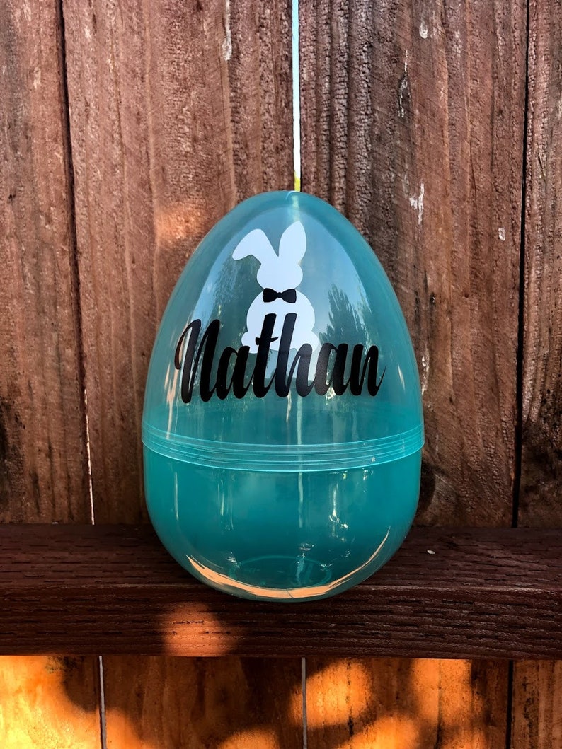 Personalized Fillable Jumbo Easter Eggs Etsy