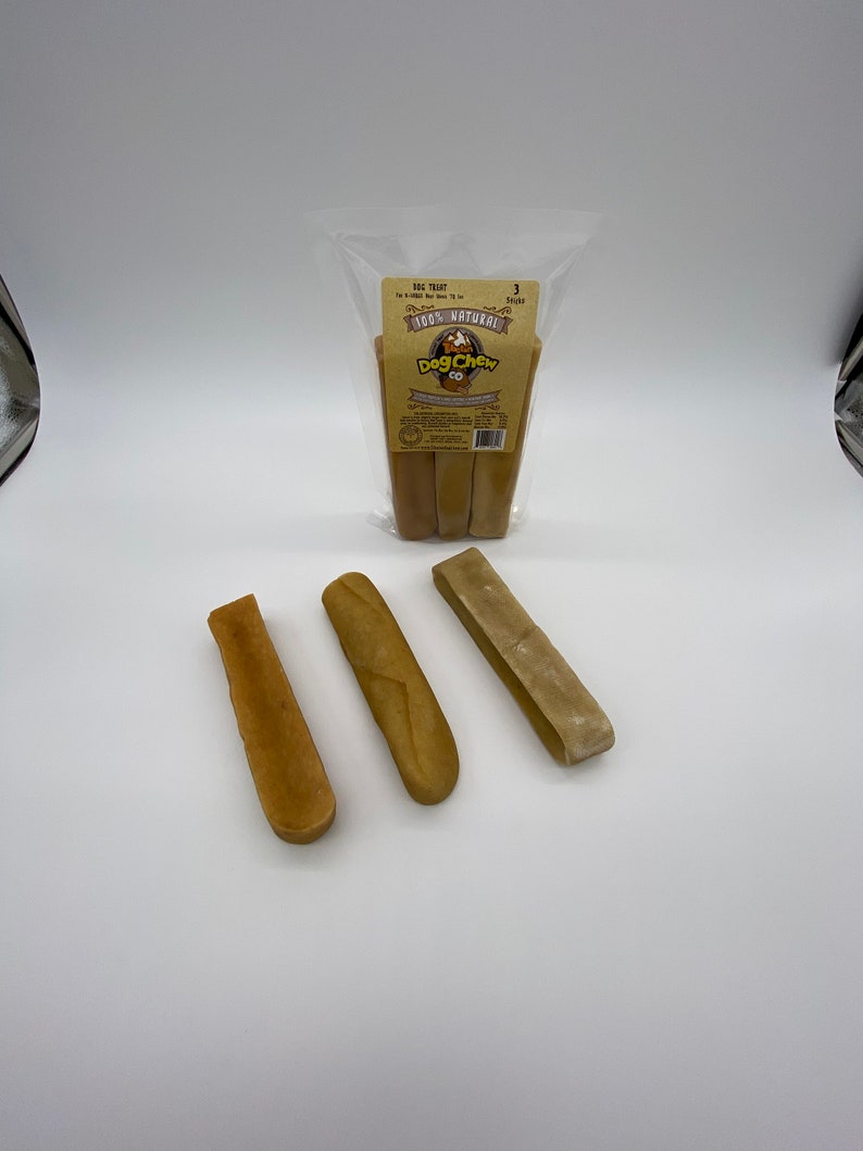 3 Sticks Extra Large Himalayan Yak Cheese Chew long lasting Etsy