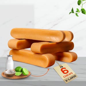 YAK MILK CHEWS Extra Large - 2 lbs Natural and Authentic Himalayan Cheese Chew for Aggressive Chewers
