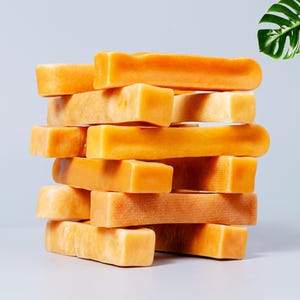 Medium - 2lbs Himalayan Yak Cheese Chews - Natural Long-Lasting Dog Treat