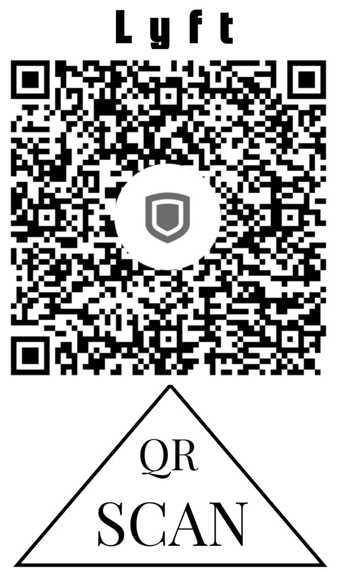 Custom printed UBER / Lyft QR code stickers. Weatherproof Etsy