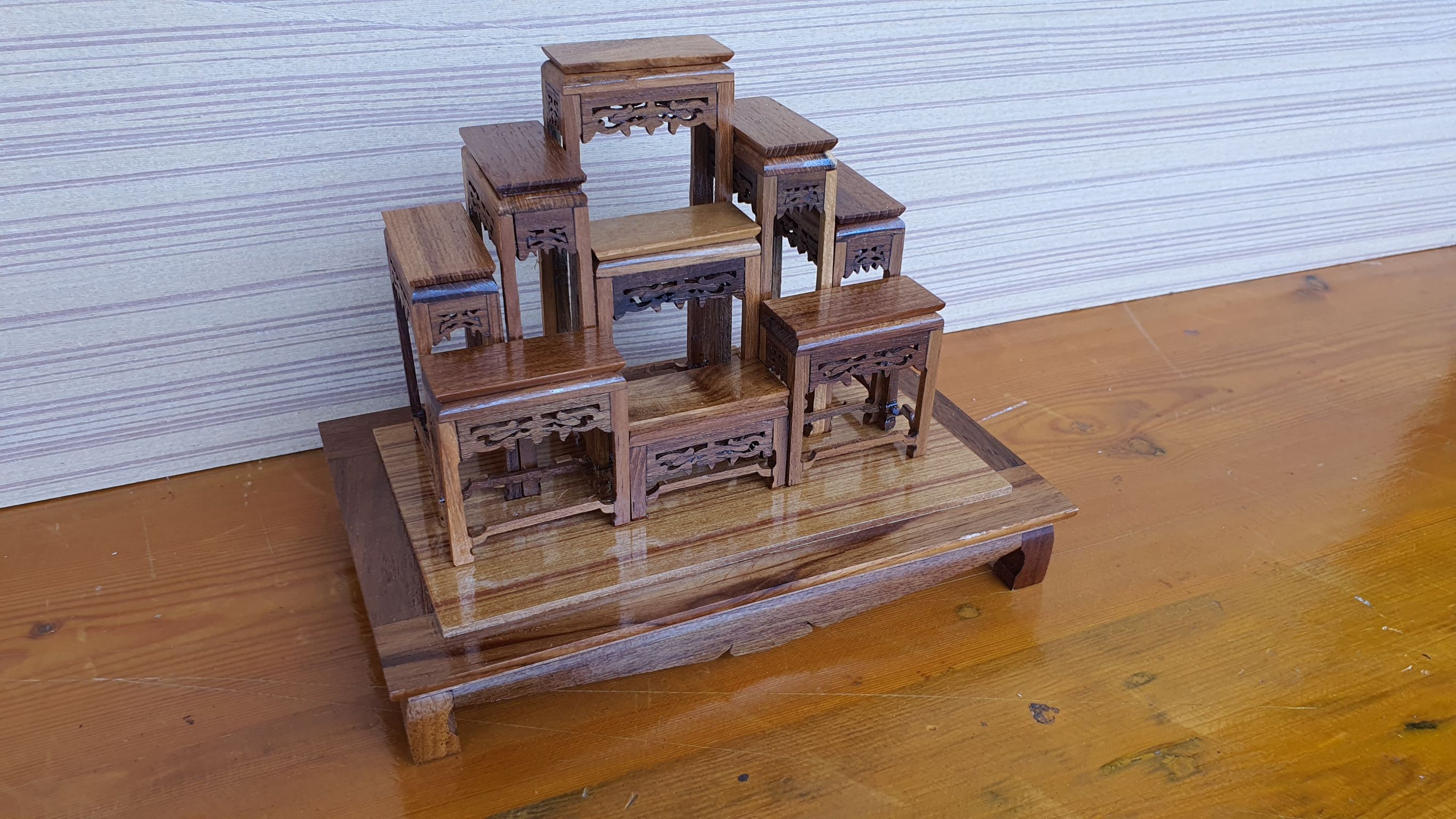 Buddha Altar Shelf 9 Table Inspired Altar Prayer Alter Shrine Etsy UK