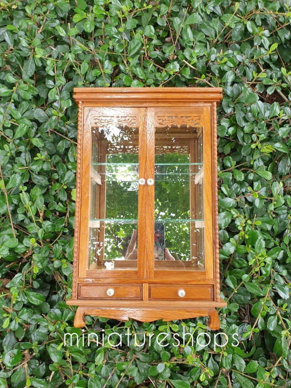 Small Display Shelf Small Dollhouse Miniatures Food Etsy