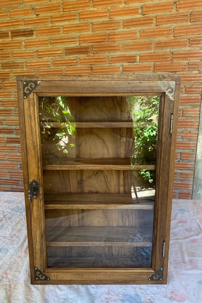 Wall Curio hanging Cabinet