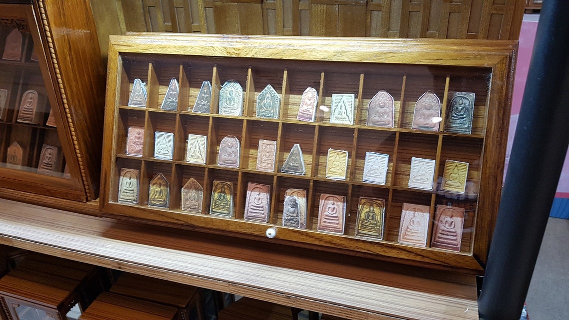 Wooden 30 compartment Display box Storage Box Small Organizer Etsy