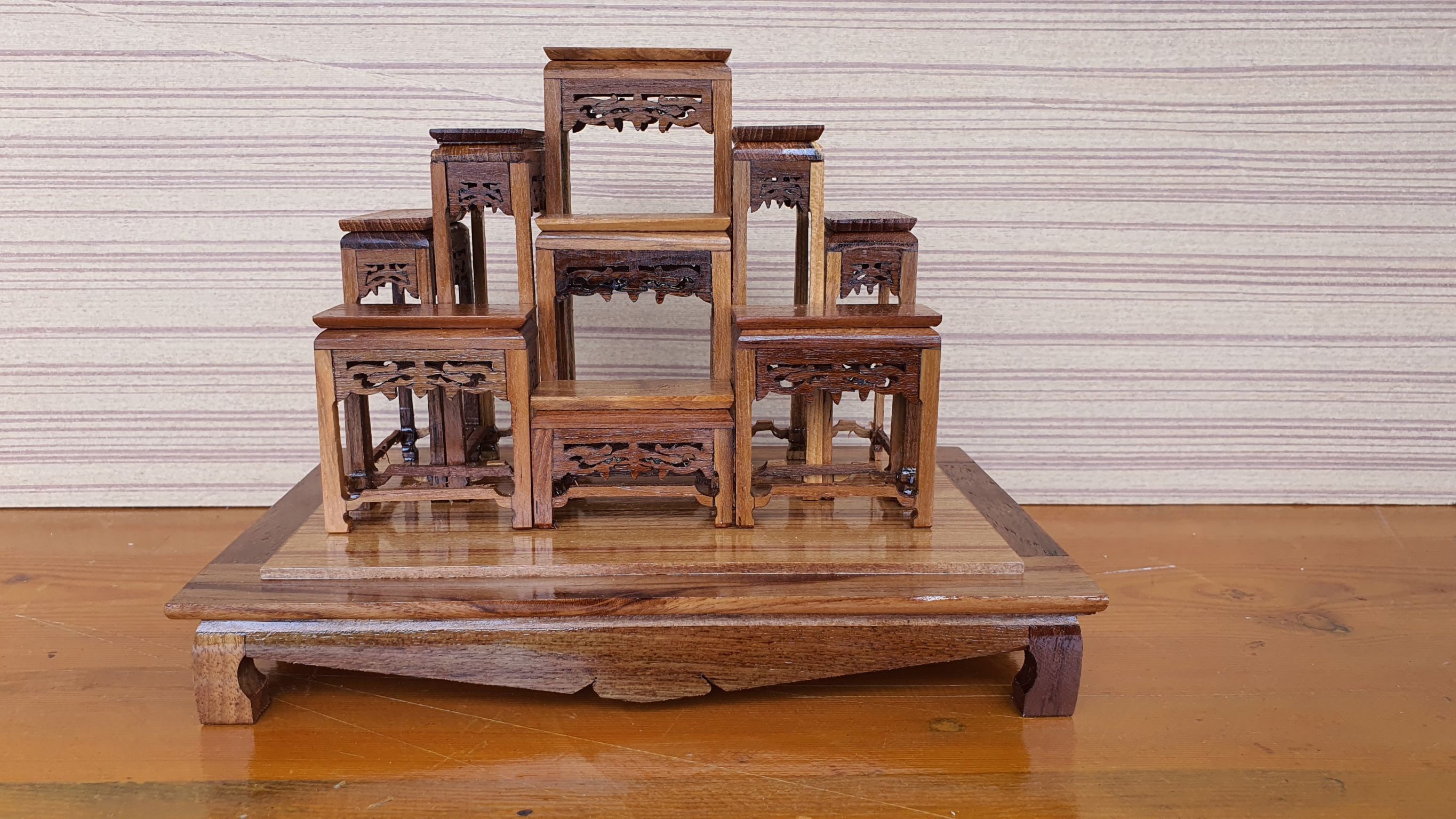 Buddha Altar Shelf 9 Table Inspired Altar Prayer Alter Shrine Etsy Australia