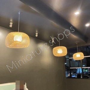 Bamboo Pendant Light