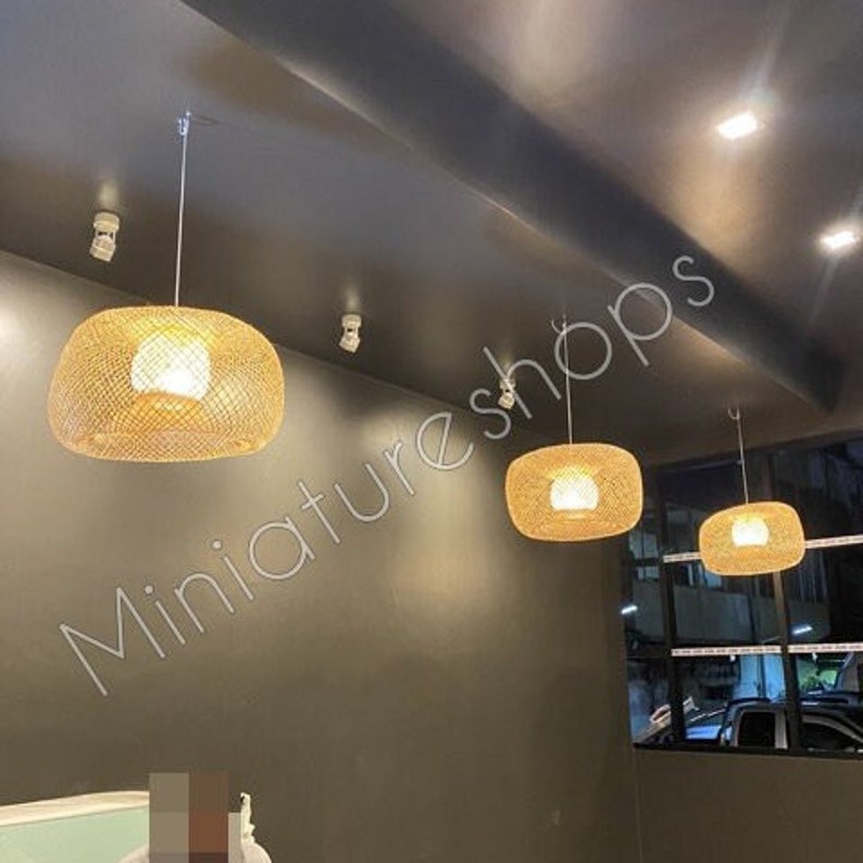 Bamboo Pendant Light