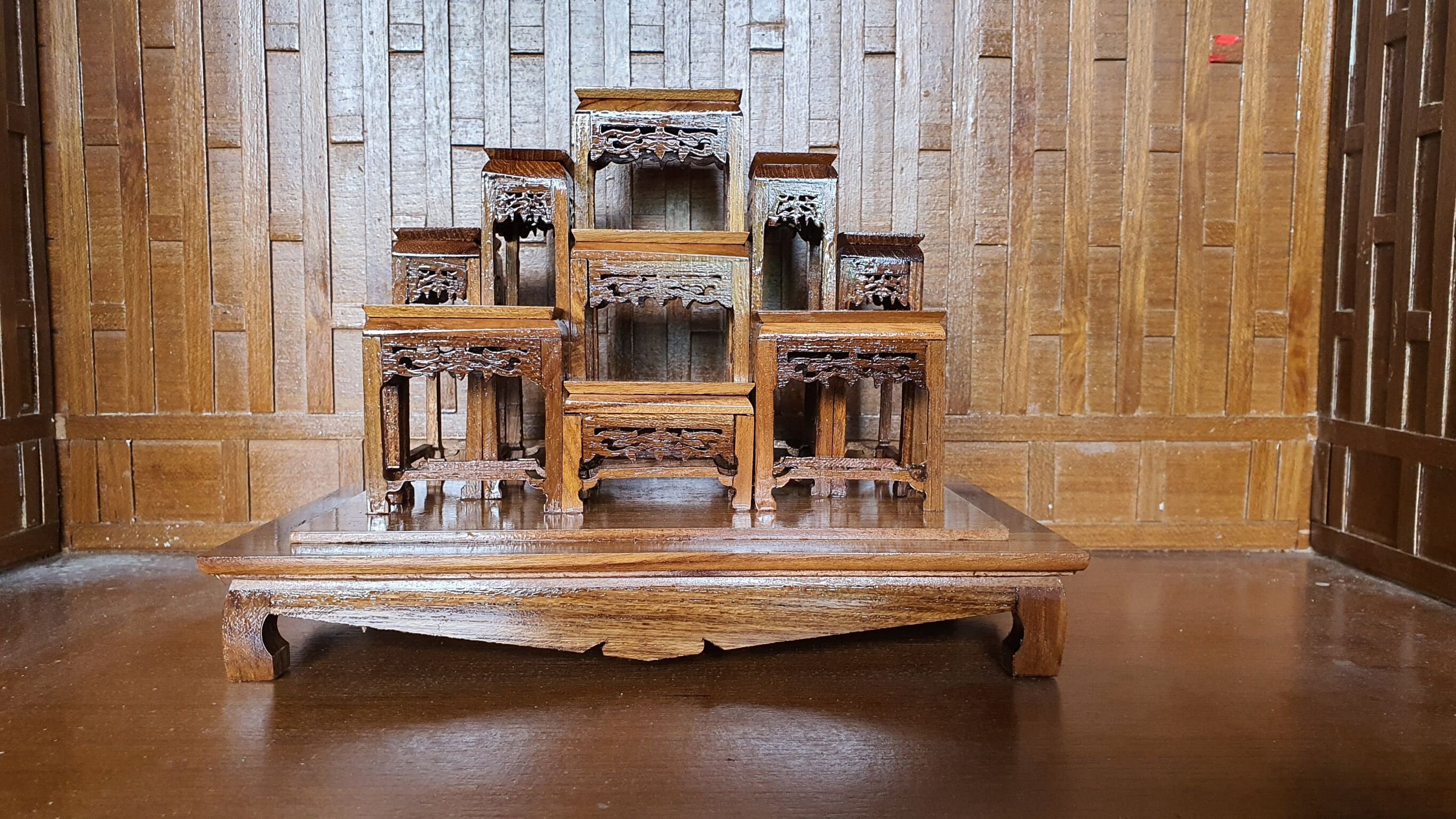 Buddha Altar Shelf 9 Table Inspired Altar Prayer Alter Shrine Etsy UK