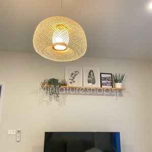 Bamboo Pendant Light