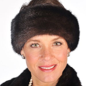 Mahogany Mink Headband- Headwrap