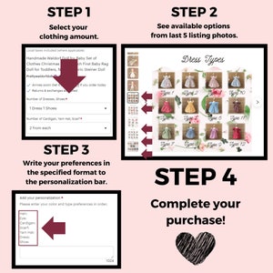 Waldorf ** Inspired Custom Doll - First Baby Doll Christmas Gift for 1