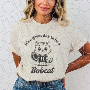 Bobcats SVG, Bobcats PNG, Game Day Svg, Game Day Png, Retro Sports Bobcat Football Shirt Png, Cute Retro Vintage Bobcat Sublimation Png
