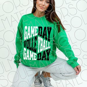 Vintage Volleyball Game Day PNG SVG Bundle (Digital Download) image 6
