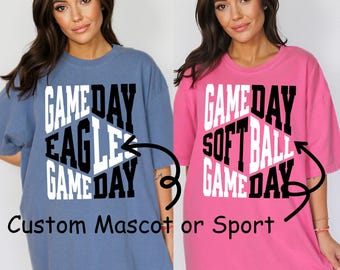 Custom Game Day SVG, Game Day PNG, Game Day Varsity Svg Png, Retro Sports Png Svg,Front Back Football Png Svg Black And White Game day Vibes