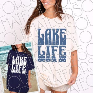 Summer SVG| Lake Life SVG PNG Bundle | Coquette Retro Beachy Lake Shirt Digital Download Sublimation Designs, Lake Vibes Days, Beach Clipart