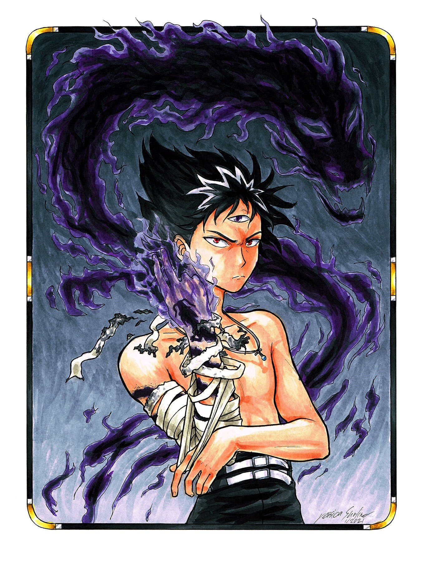 Black Flame Dragon Yu Yu Hakusho
