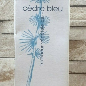 Yves Rocher Cedre Bleu Eau de Cologne 125ML Tout Neuf En Boîte