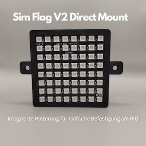 SimFlag V2 Direct Mount - Sim Racing LED Flagge iFlag