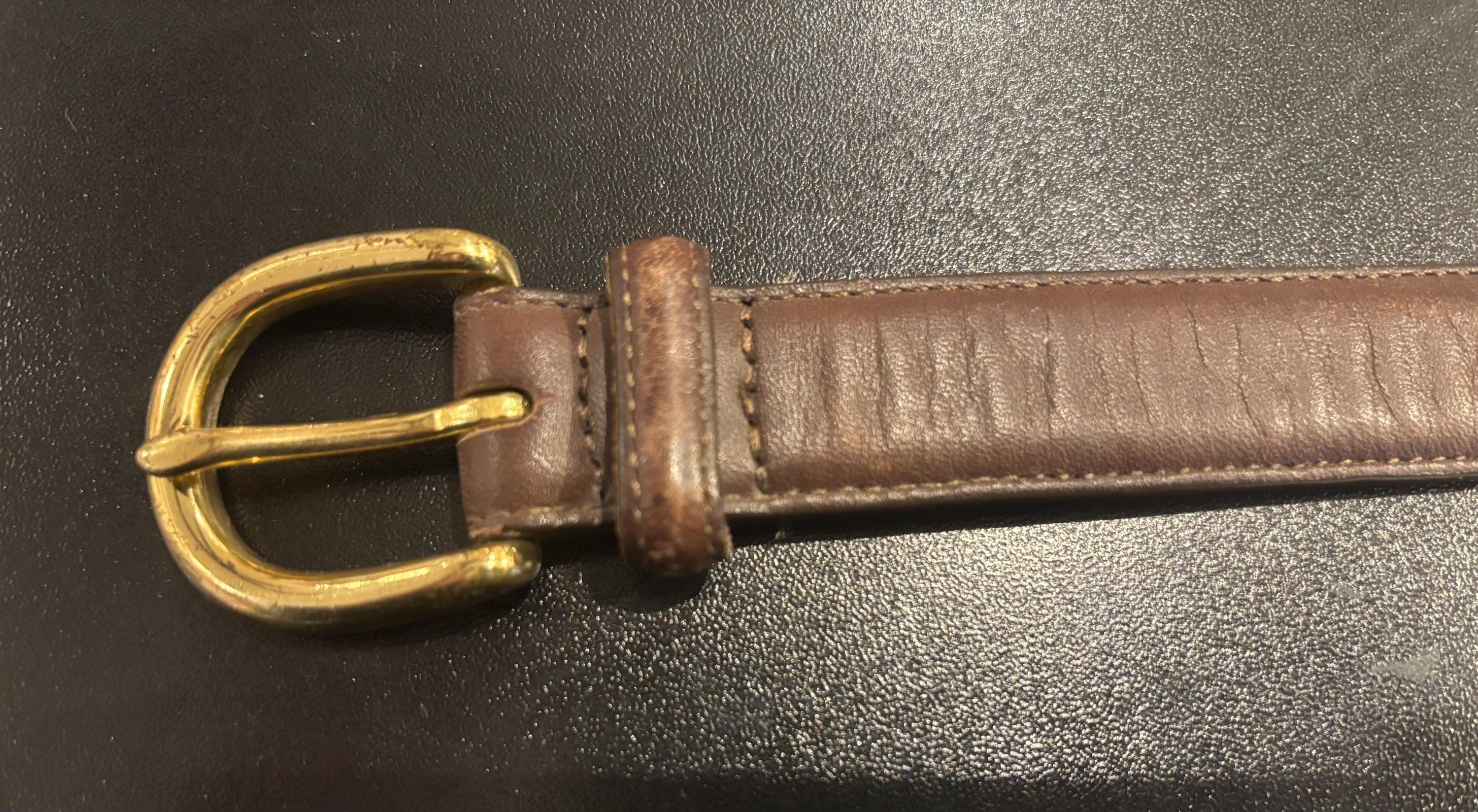 Ll Bean Leather Belt - Etsy