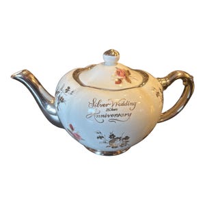 Vintage Price Kensington 25th Silver Wedding Anniversary