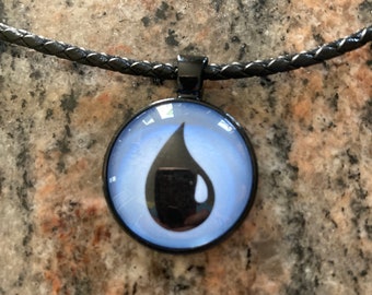 Magic the Gathering Blaue Manna Halskette