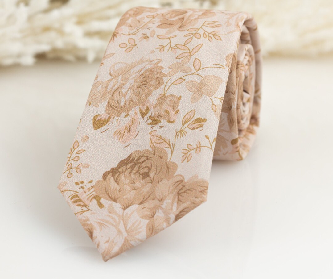 champagne coloured tie