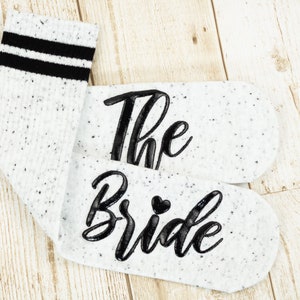 Personalized Engagement Socks, Couple Socks Gift, Gift For Bride To Be, Grip Socks, Future Hubby
