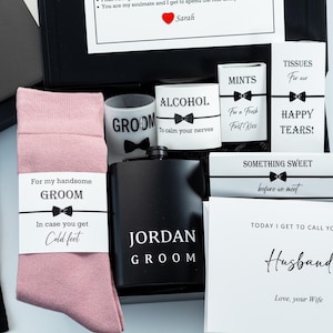 To my Groom on our wedding day gift box, Bride to groom gift box, Wedding day gift for Groom, Groom gift box, Groom Hamper box, groom boxers