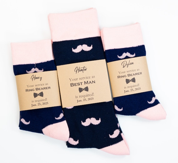 moustache chaussette