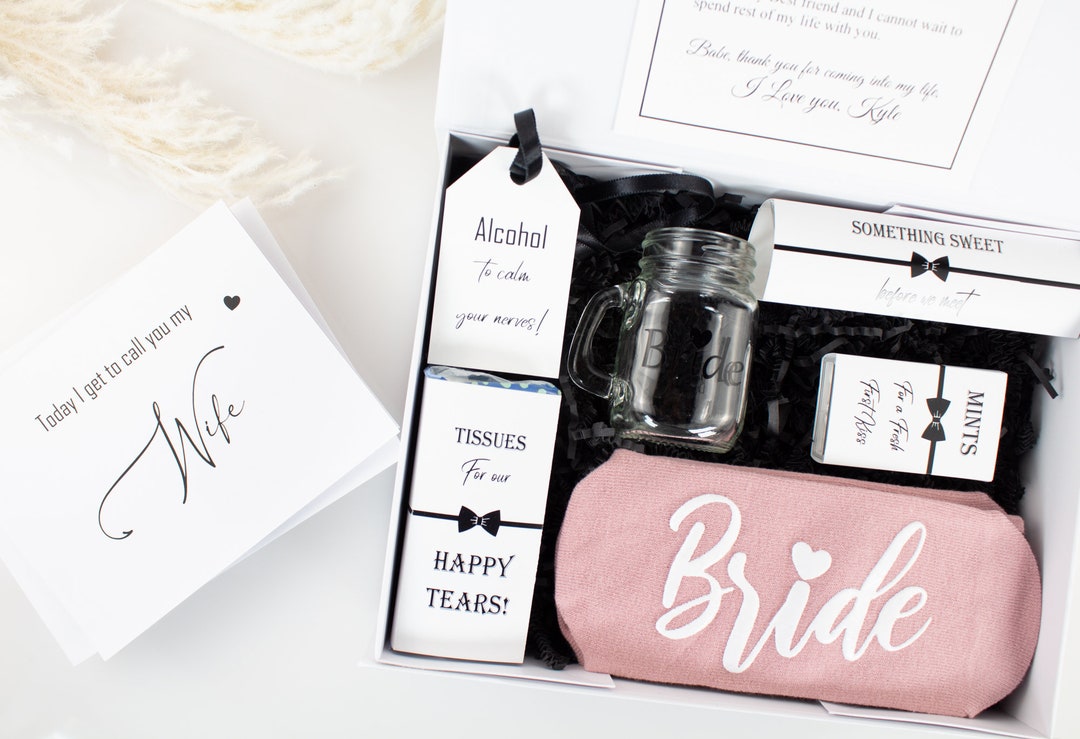 Personalized Wedding Day Box for Bride, Bride Gift Box, Bride Gift From ...