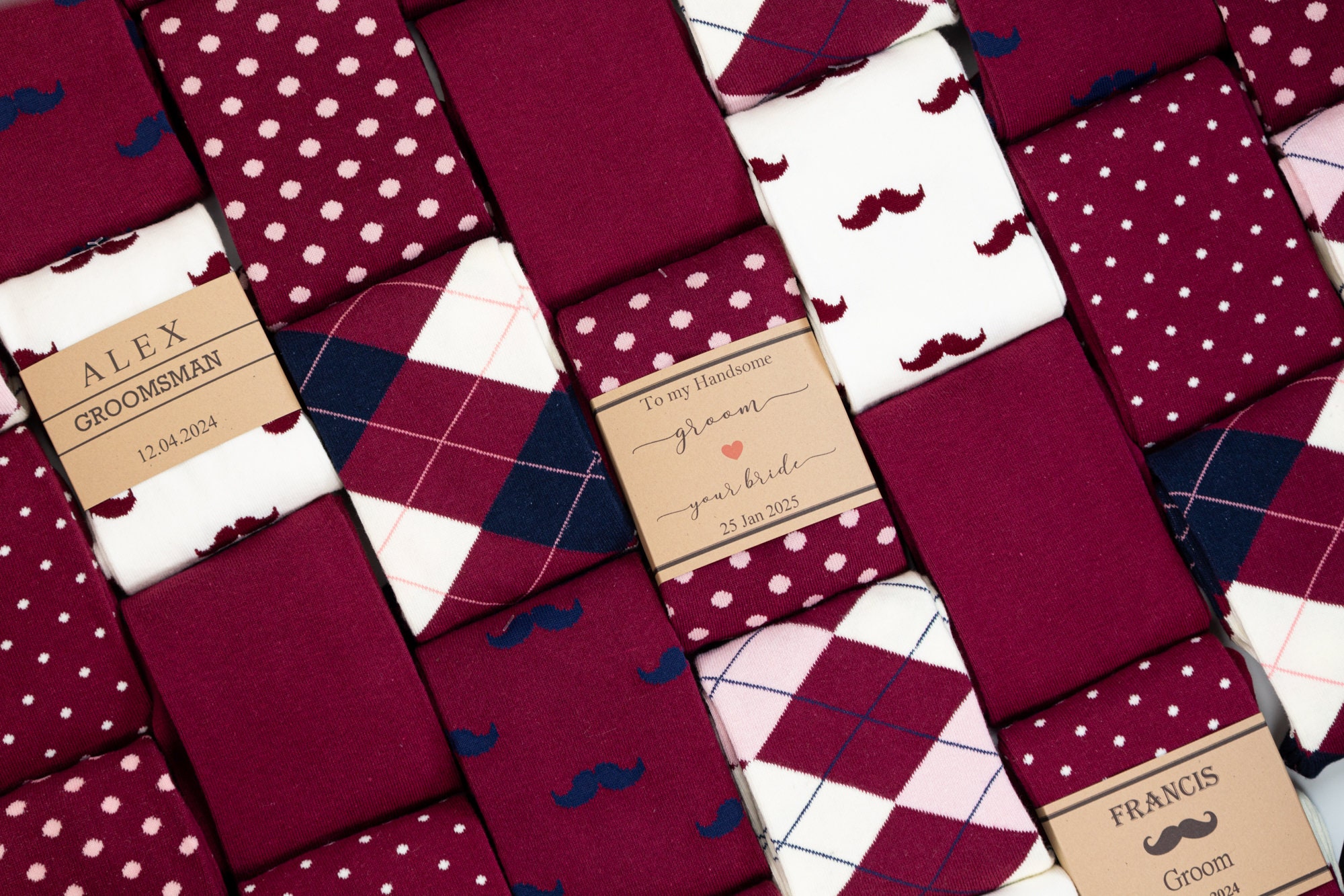 mens burgundy dress socks The Lazares