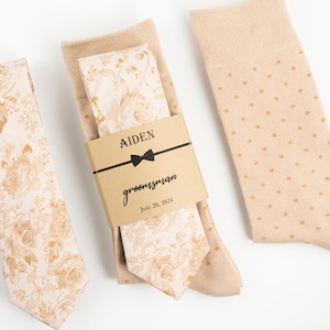 champagne dress socks Solid Champagne Tan Dress Socks