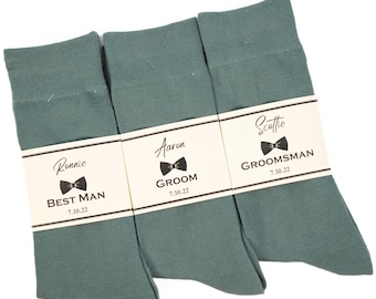 Emerald Green Groomsmen Socks Multi Pack, Emerald Green With White Polka  Dot Groomsmen Socks for Wedding, Sized 8-13 - Etsy