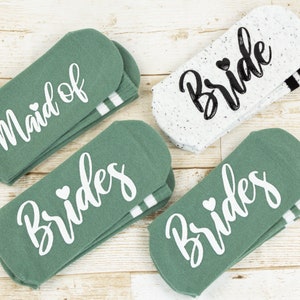 Bridesmaids socks, Proposal Socks, Bridesmaids Wedding Socks, Wedding Party Socks, Bridesmaid Proposal Gift, Bridal Party Socks, Grip Socks