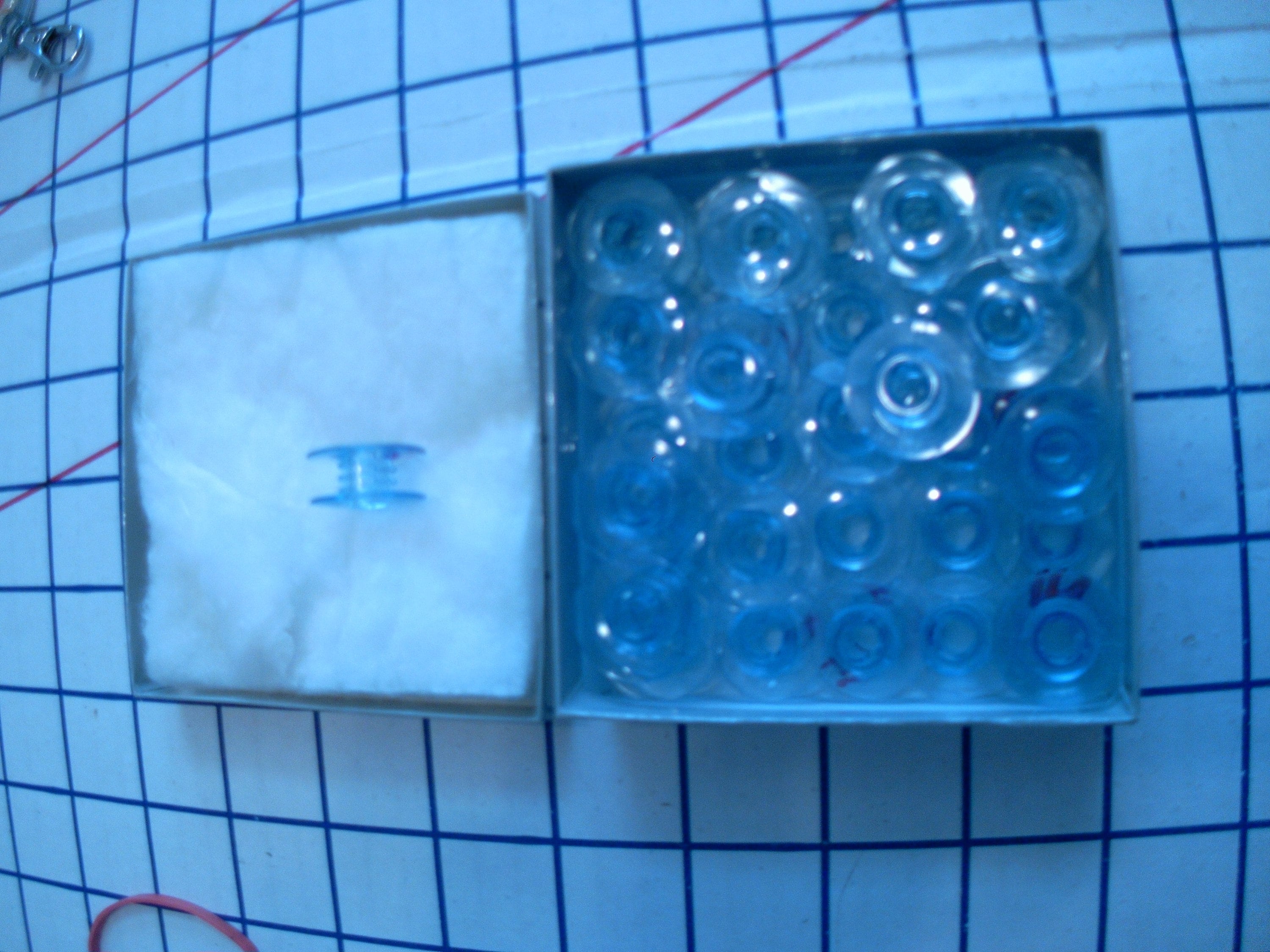 Husqvarna Viking bobbins blue size 7 Etsy