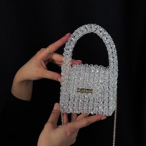 Handmade Beaded Bag – Boho Beaded Handbag – Artisan Beadwork