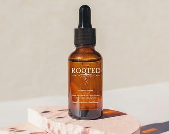 ROOTED | Full Body Glow Serum | Face, Body & Hair
