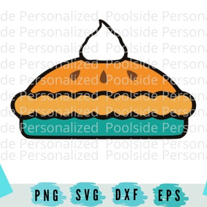 Pie Acción de Gracias Clip Art Hornear SVG PNG Dxf Eps Archivos de corte Descarga instantánea Clip Art Ahorro de tiempo Máquinas de corte Cricut Calabaza Camote