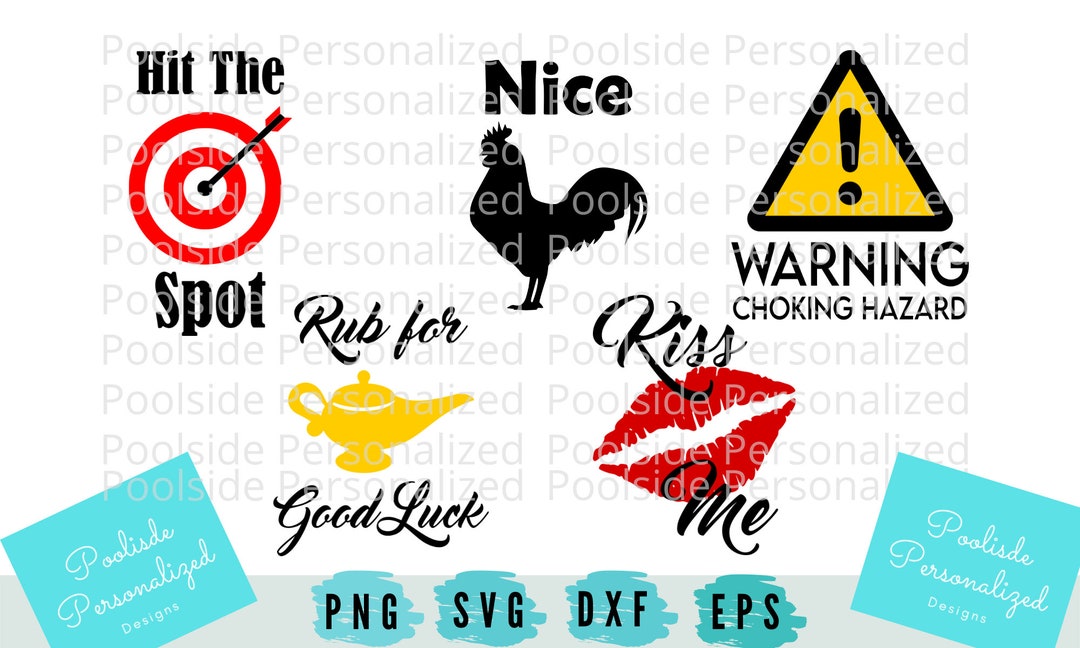 Funny Mens Boxers Underwear Sayings Bundle SVG PNG Eps Dxf Cut Files