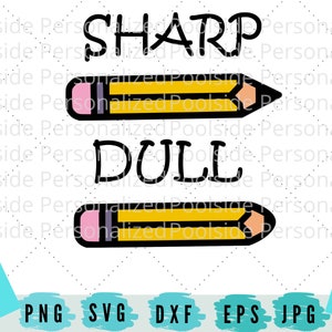 Lápis afiado, copo opaco, etiquetas, texto, fofo, svg, png, jpg, dxf, eps, arquivos cortados, download instantâneo, máquinas de corte cricut, professor, organização da sala de aula