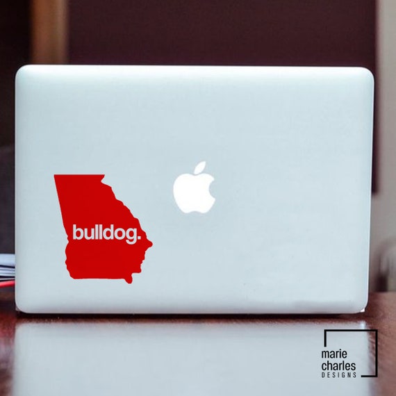 Georgia Bulldogs GA Home Vinyl Decal | Etsy