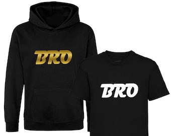 Boys Bro T shirt, Bro Hoodie, Sibling Grow, Sibling Clothes, Baby Boy Onesie®, Kids T-Shirt, Brother Gift, Lil Bro Outfit, Gift for Brother