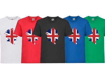 Queen's Platinum Jubilee T-Shirt 2022 - Union Jack Crown Design, Mens Womens Kids